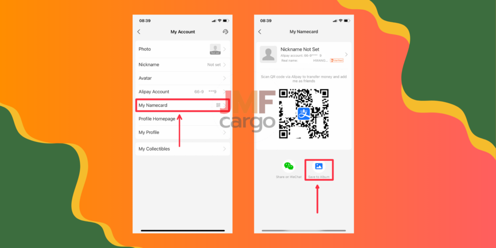 QR Code alipay